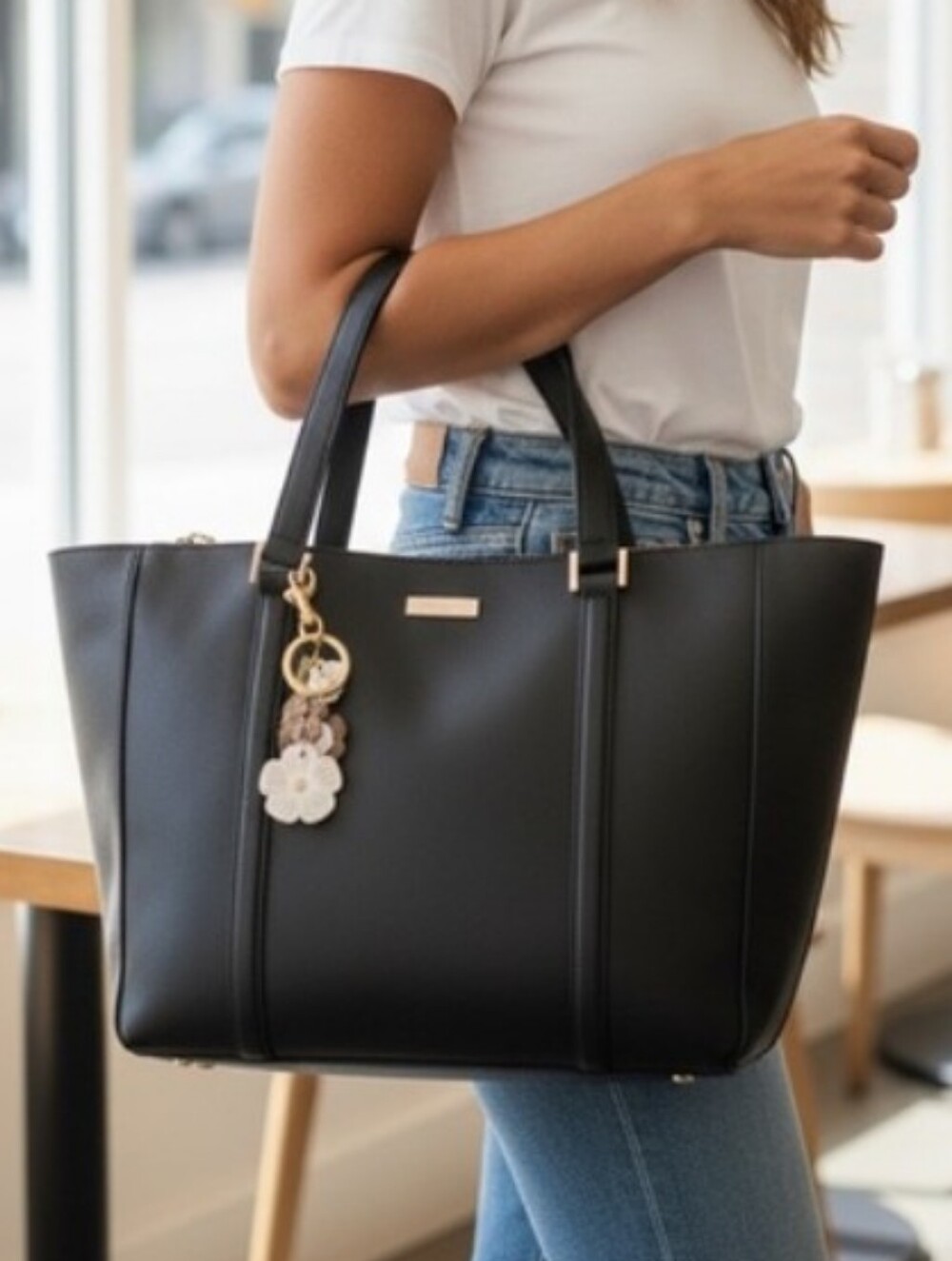 Kate Spade-Newbury Lane Briar Tote Bag (Black 🖤)